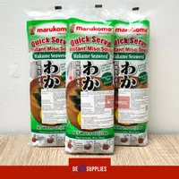 Marukome Quick Serve Instant Miso Soup Wakame Seaweed 216gr - Miso Sup