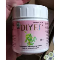 DIYET Herbal Borobudur Kemasan Botol Isi 100 Pil