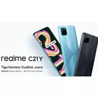 REALME C21Y RAM 4 INTERNAL 64GB GARANSI RESMI REALME INDONESIA