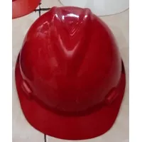 Helm Proyek / Helm Pelindung / Safety Helmet VGS - MERAH (RED)