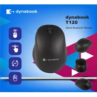 Dynabook T120 Silent Bluetooth Mouse - Black