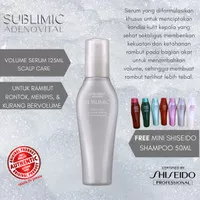 Volume Serum Shiseido SUBLIMIC - serum hair styling perawatan rambut