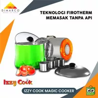 Izzy Cook alat masak alat memasak serbaguna stainless steel pan
