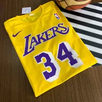 Tshirt basket NBA Classic Player Edition LA lakers 34 Shaquille o'neal