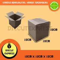 Kardus 10x10x10 Cm kotak packing karton dus SHEET POLOS