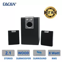 Speaker Multimedia with Subwoofer EACAN E-099G