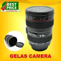 Gelas Minum Bentuk Lensa Kamera Mug Lens Camera EF 24-105mm 400 ml