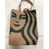 Starbucks spundbond ; Spundbond Original Goodie Tote Bag Starbucks