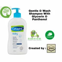 Cetaphil Baby Gentle Wash & Shampoo With Glycerin Cetapil & Panthenol