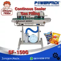 Mesin Continous Band Sealer Segel Plastik Isi Udara SF-150G