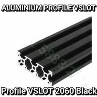 Aluminium Extrusion Profile VSLOT 2060 BLACK P: 6m