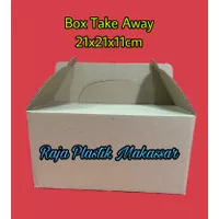 Dos Kue Take Away / Dos Makanan Kotak Coklat / Dos kue