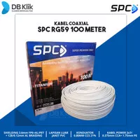 Kabel Coaxial SPC RG59 100 Meter - Kabel CCTV Coaxial SPC RG 59 100M