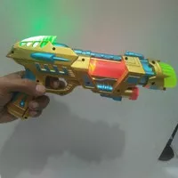Pistol Laser/Mainan Pistol Laser /Pistol Laser Bersuara / Mainan Anak