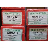 Kawat las stainless NSN 312 nikko 3,2mm