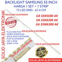 BACKLIGHT TV LED SAMSUNG 55 INC UA55M6300 55M6300 AK 55K LAMPU BL IN