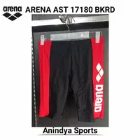 Celana Renang Arena Mens Swim Trunk AST - 17180 - Black - Red, 34