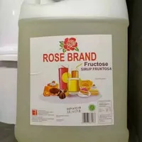 Gula cair rose brand 5kg / gula fructose rose brand 5liter