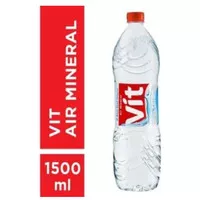 Vit 1500ml air mineral botol besar - Harga eceran satuan murah