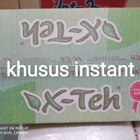 minuman gelas x-teh per dus isi 24 gelas cup