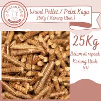 Wood Pellet / Pelet Kayu / Wood Pelet / Pellet Kayu Alami 25Kg