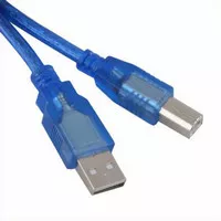 Kabel USB 2.0 To Print 10m Transparan/kabel printer usb 2.0 10m