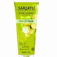 sariayu peel off mask putih langsat 75gr