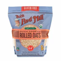 Bob's Red Mill Organic Gluten Free Quick Cooking Rolled Oats 794g