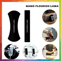 Nano Holder Flourish Lama / Rubber Fixate Gel Pad Tempelan Perekat HP