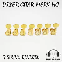 Dryer Gitar Sejajar Bawah Gold 7string - Dryer Gitar Reverse Gold 7st