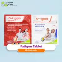 Fatigon Multivitamin & Suplemen , Fatigon Spirit 6 Kaplet - Fatigon Spirit