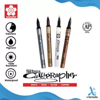 Pena Kaligrafi Permanen Sakura Pen Touch Calligrapher Paint Marker