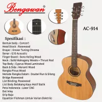 GITAR AKUSTIK BENGAWAN AC914 ORIGINAL