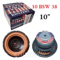 Subwoofer 10 Inch American Boss 10 BSW 38 Subwoofer Double Coil 10