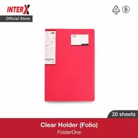 Folder One Clear Holder 20 Pocket (Display Book Album)