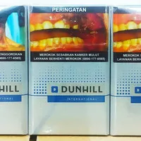 Dunhill internasional lights, biru 20