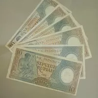 uang kuno 10 rupiah seri pekerja 1963