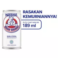 Susu Nestle Bear Brand susu Beruang 189ml susu steril