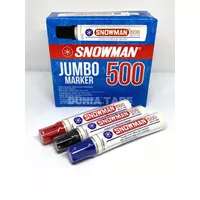 Spidol snowman jumbo marker 500