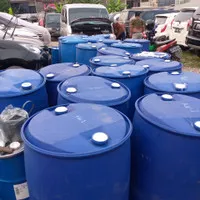 drum plastik 200 liter/drum plastik/tempat penampungan air/tong plasti