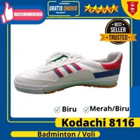 Sepatu Kodachi Capung Putih garis Merah Biru - Kodachi 8116