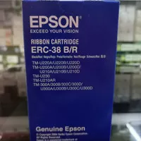 epson ERC -38B B/R GENUINE ink ribbon cartridge