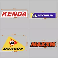 STIKER SPONSORSHIPS (LOGO BAN)/sticker/Maxxis/Michelin/kenda/dunlop
