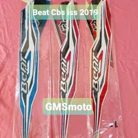 Stiker body motor beat cbs iss 2019 & Striping motor beat cbs iss 2019