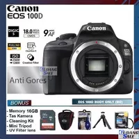 [NEW] KAMERA CANON EOS 100D Body Only (BO) - GARANSI 1 TAHUN 700d 600d