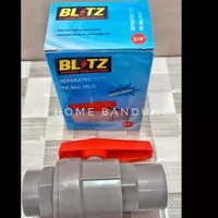 Ball Valve BLITZ 3/4 inch / Stop Kran PVC HD Gagang Plastik BV