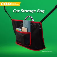 Tas Jok Mobil Multifungsi Car Storage Bag Serbaguna Tas Jaring Mobil