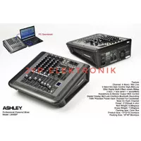 POWER MIXER ASHLEY LM400P / LM 400P / LM 400 P USB PC SOUNDCARD ORI