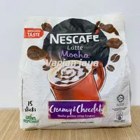 Nescafe Latte Mocha creamy dan chocolaty Coffee Malaysia Kopi Instan