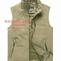 vest pria motor bikers, rompi pria lapangan, jaket rompi pria trendi